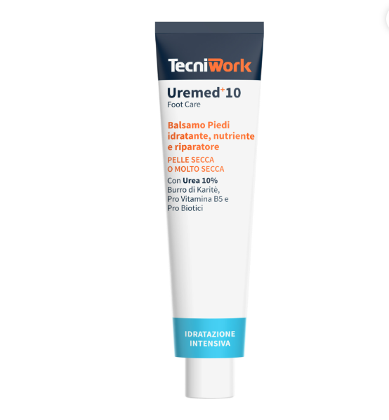 Bálsamo hidratante para os pés Uremed+ com 10% de ureia 75 ml