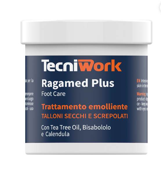 Ragamed Plus 75ml Tratamento Emoliente para os Pés para Calcanhares Secos e Rachados