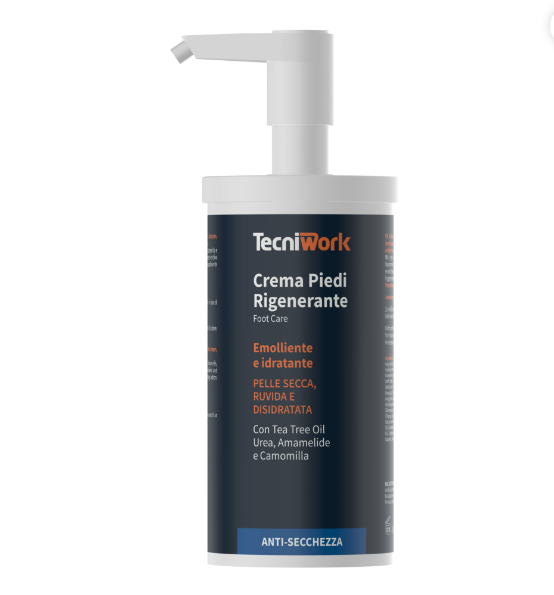Creme hidratante, regenerador e emoliente para os pés, 450 ml
