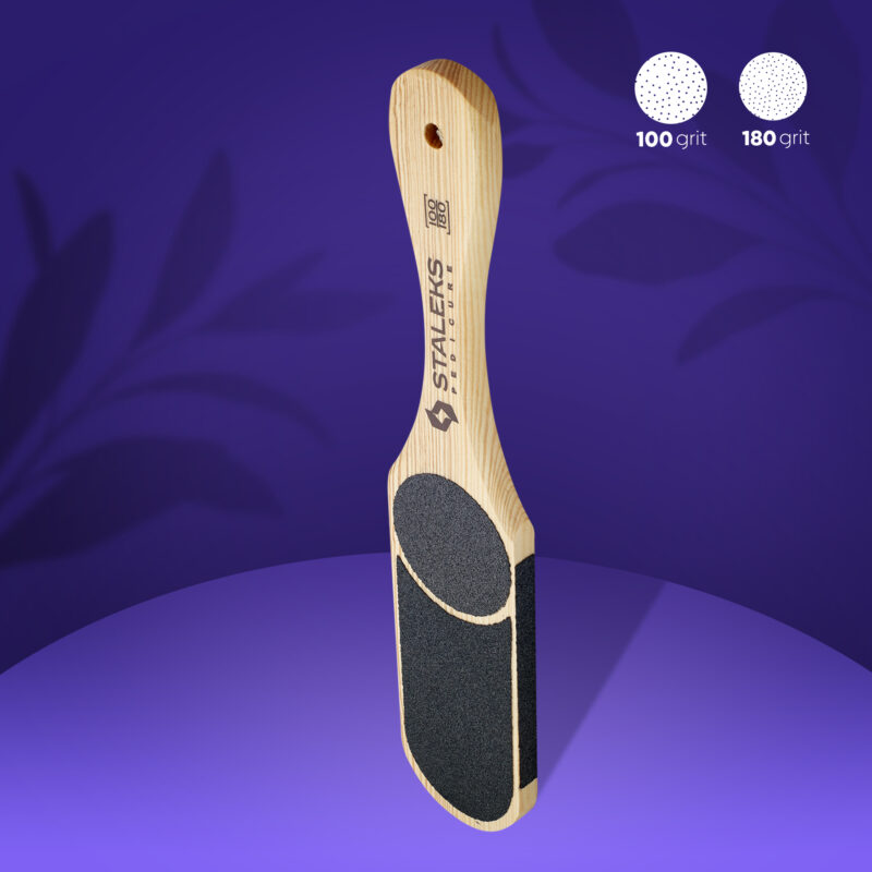 Raspador (lima) de madeira para pés BEAUTY & CARE 10 TIPO 1 (grão 100/180)
