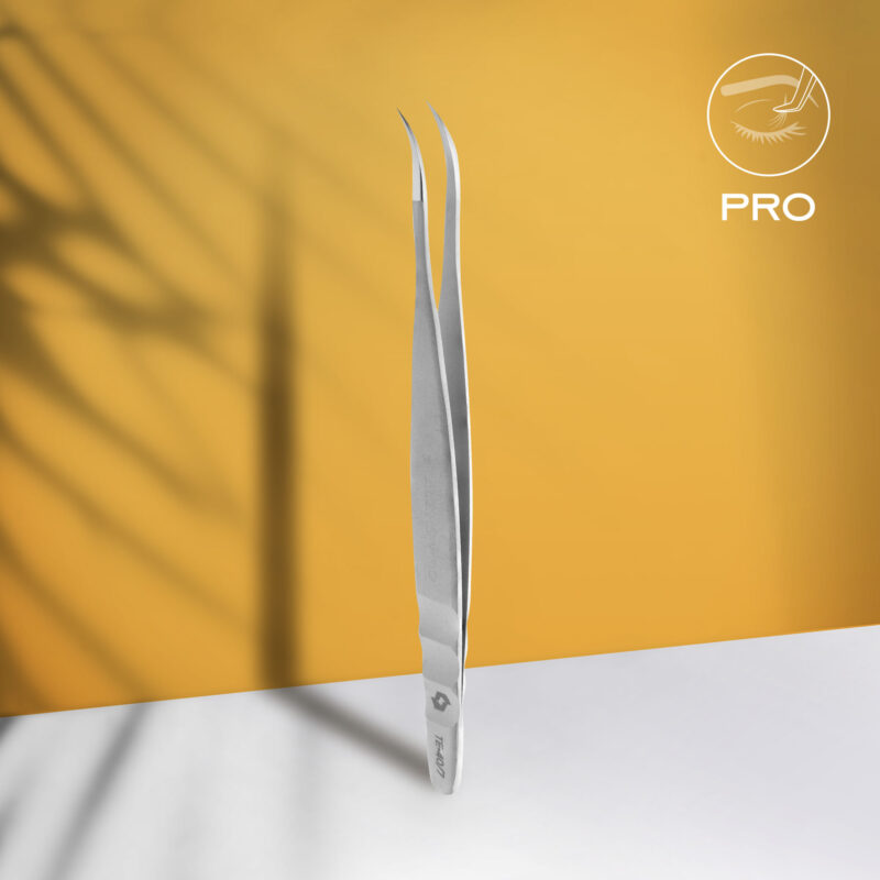 Pinça para pestanas profissional EXPERT 40 TIPO 7 (curvada)