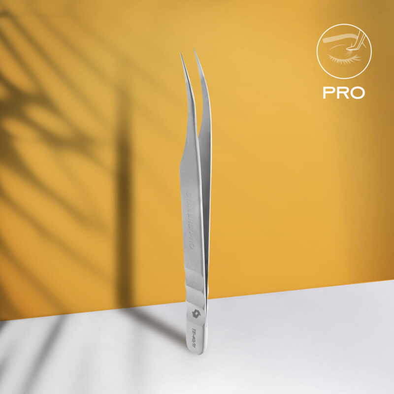 Pinça para pestanas profissional EXPERT 40 TIPO 11 (curvada)