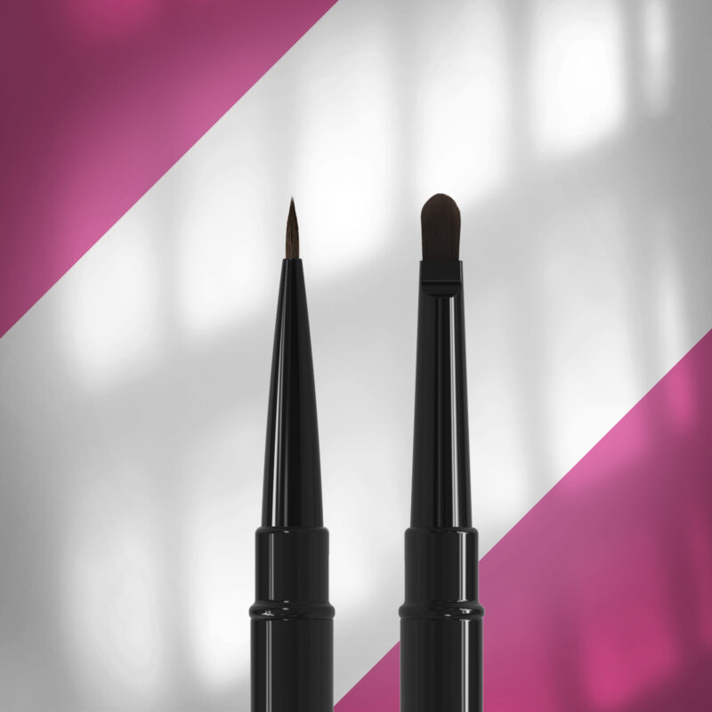 Pincel duplo EXPERT liner 7 mm / para gel 7 mm
