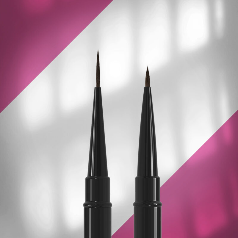Pincel duplo EXPERT liner 7 mm / para liner 10 mm