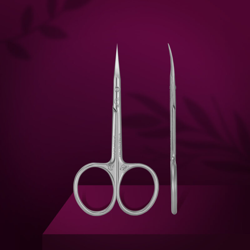 Tesoura de cutículas profissional EXCLUSIVE 22 TIPO 2 (magnólia)