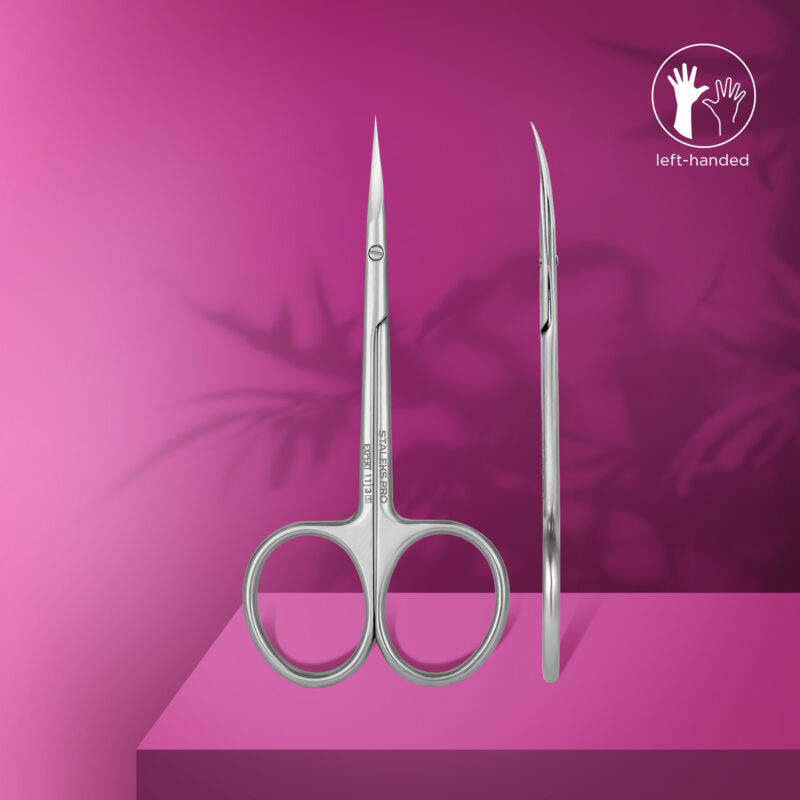 Tesoura de cutículas profissional para canhotos EXPERT 11 TIPO 3