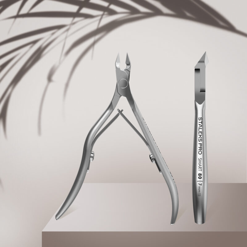 Alicate de cutículas profissional SMART 80 7 mm