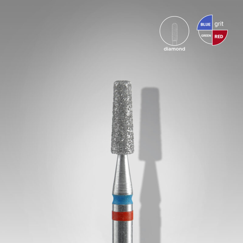 Broca de prego diamantada DUO cone vermelho-azul EXPERT diâmetro da cabeça 2,5 mm / peça de trabalho 8 mm