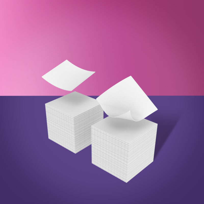 Toalhetes densos sem fiapos SMART (400 pcs)