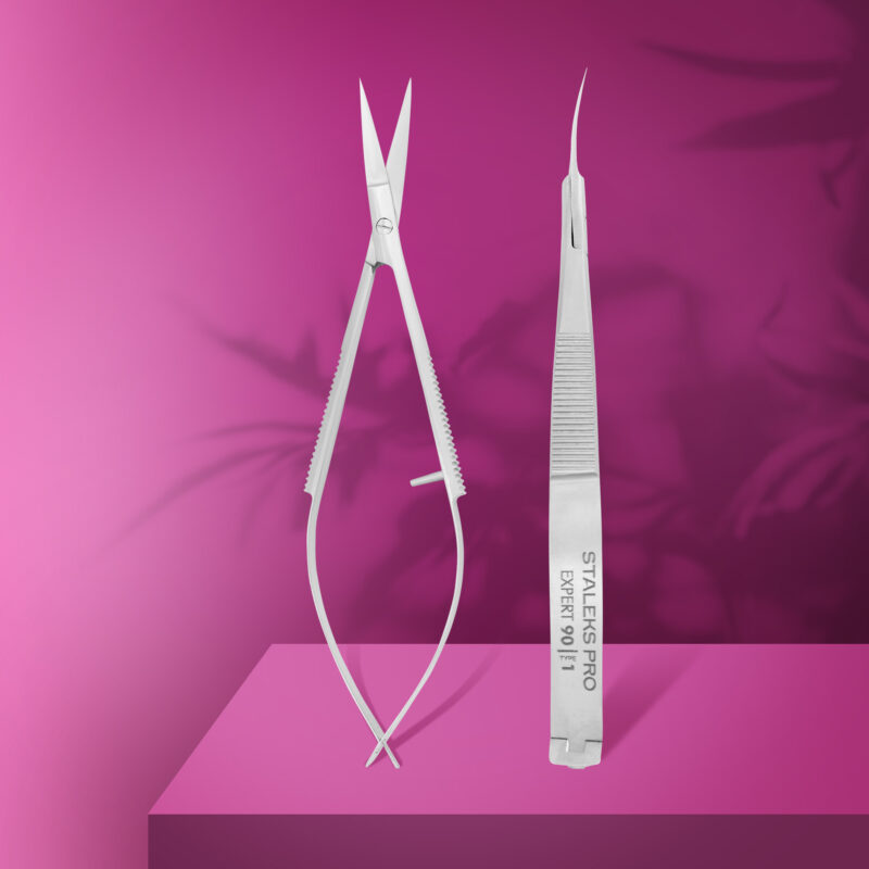 Tesoura profissional para cutículas micro EXPERT 90 TIPO 1