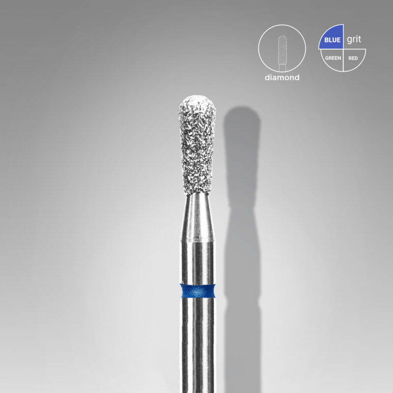 Broca diamantada para pele "cera" azul EXPERT diâmetro 2,3 mm, parte útil 5 mm