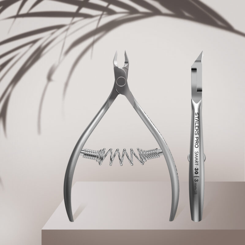Alicate de cutículas profissional SMART 30 3 mm