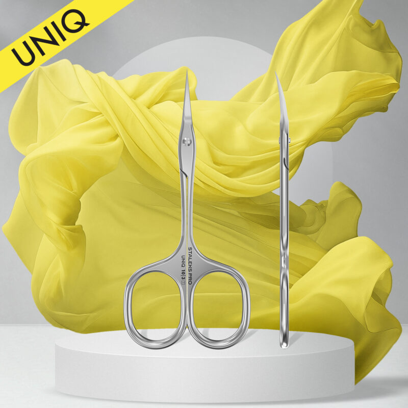Tesoura de cutículas profissional Ballerina UNIQ 10 TIPO 3