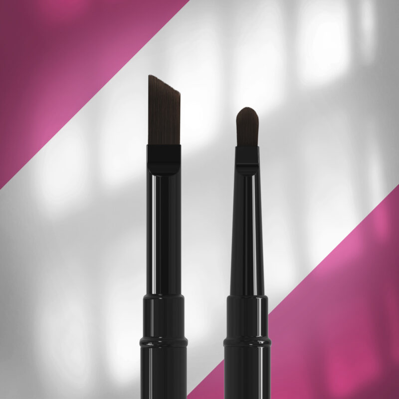 Pincel duplo EXPERT liner 7 mm / para gel 9 mm