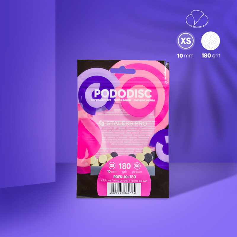 Limas descartáveis adesivas de esponja para PODODISCO EXPERT M 20 mm (25 unid.)