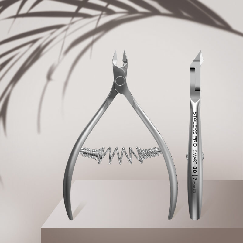 Alicate de cutículas profissional SMART 30 7 mm